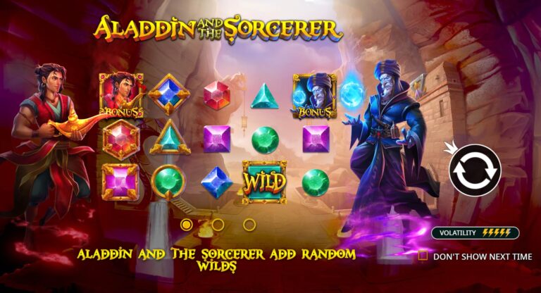 Aladdin And The Sorcerer Intro Image