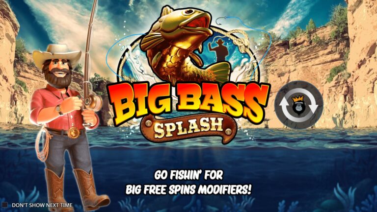 Big Bass Splash Intro Image