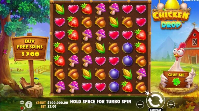 Chicken Drop Game