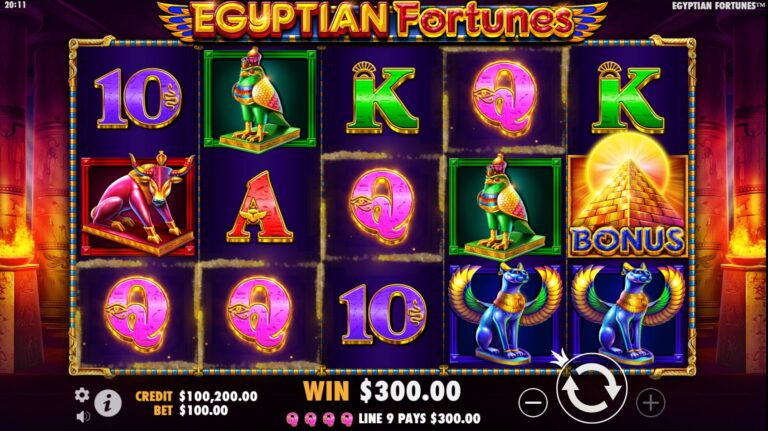 Egyptian Fortunes Game Image
