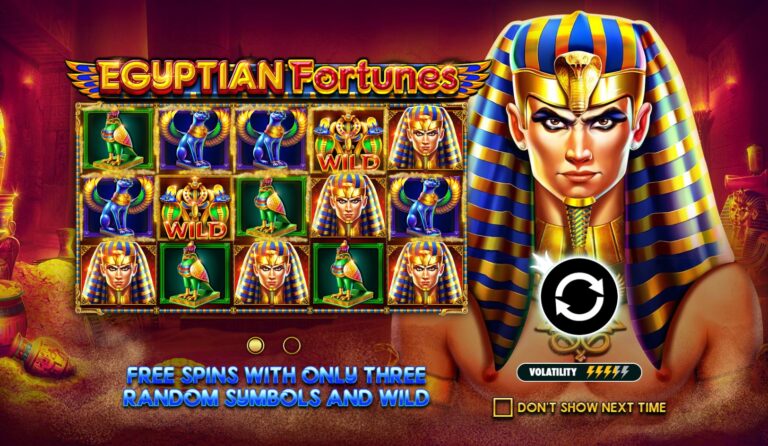 Egyptian Fortunes Intro Image