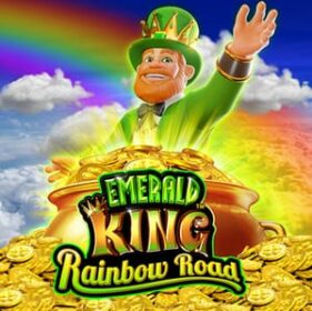 emerald king rainbow road slot by pragmatic play logo