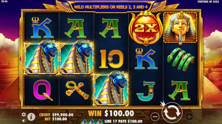 Fortune Of Giza Game Image