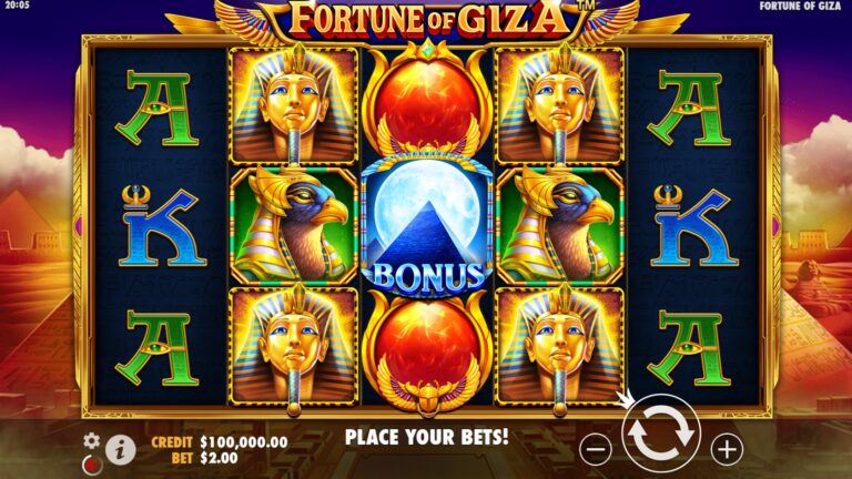 Fortune Of Giza Intro Image