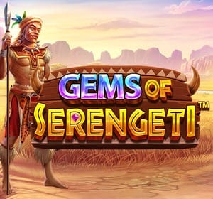 gems of serengeti slot by pragmatic play logo