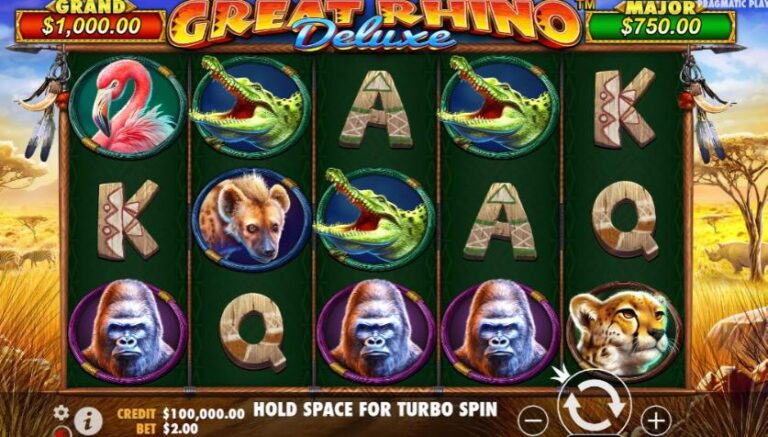 Great Rhino Deluxe Game