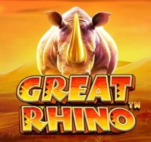 great rhino slot by pragmatic play logo