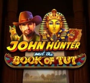 john hunter and the book of tut slot by pragmatic play logo