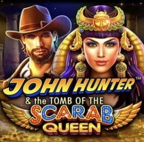 john hunter and the tomb of the scarab queen slot by pragmatic play logo