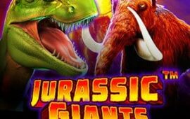 jurassic giants slot by pragmatic play logo