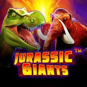 jurassic giants slot by pragmatic play logo
