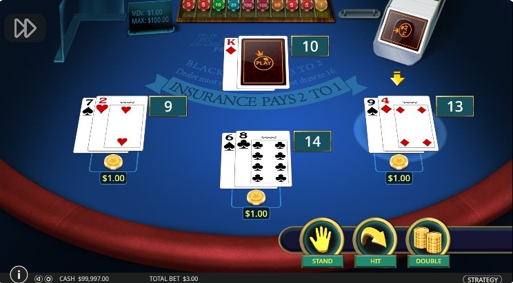 Multihand Blackjack Ss3