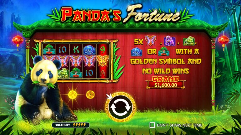 Pandas Fortune Intro Image