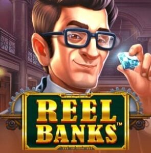 reel banks slot by pragmatic play logo
