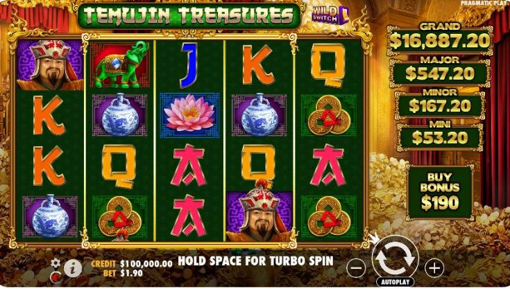 Temujin Treasures Game