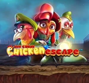 the great chicken escape slot by pragmatic play logo