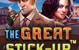 the great stick up slot by pragmatic play logo