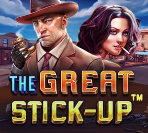 the great stick up slot by pragmatic play logo