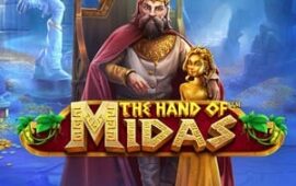 the hand of midas slot by pragmatic play logo