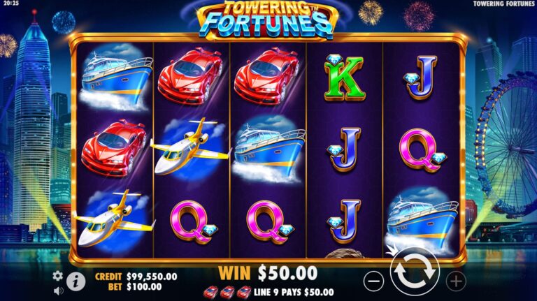 Towering Fortunes Game Image