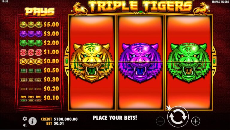 Triple Tigers Intro Image
