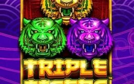 triple tigers slot by pragmatic play logo