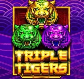 triple tigers slot by pragmatic play logo