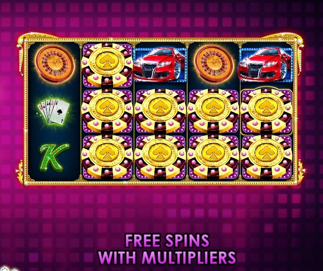 Vegas Nights Free Spins Image