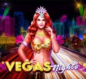vegas nights slot by pragmatic play logo