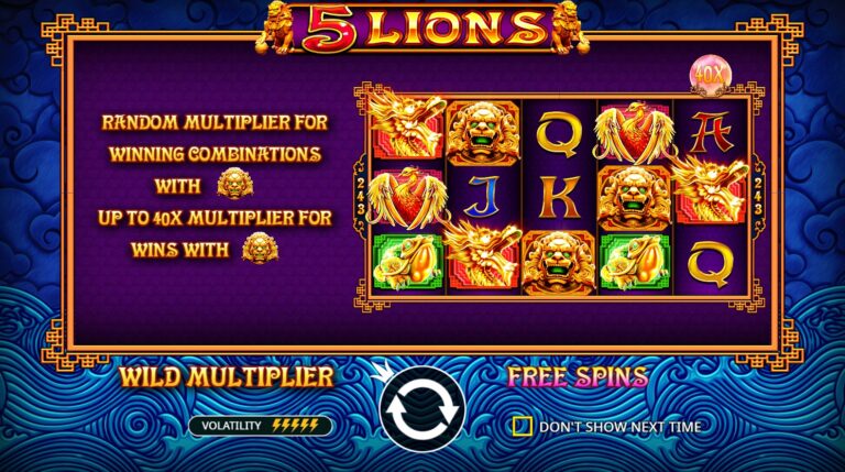 5 Lions Intro Image