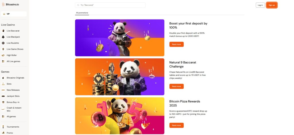 Bitcoin Casino Io Desk Promotions Ss1