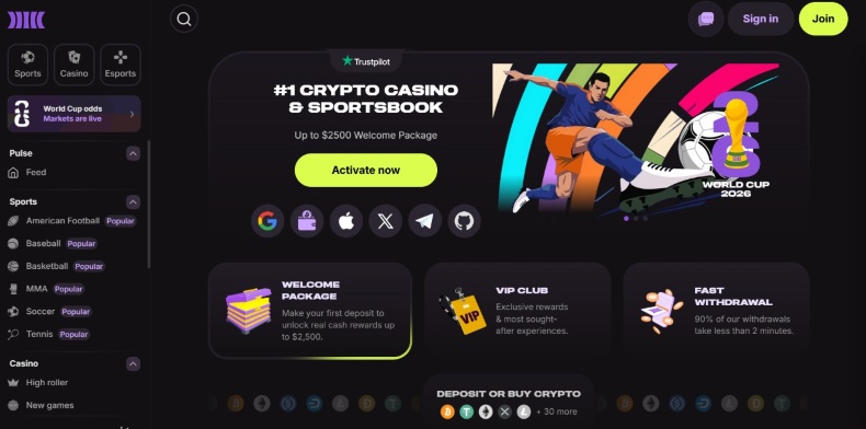 Coudbet Casino Main