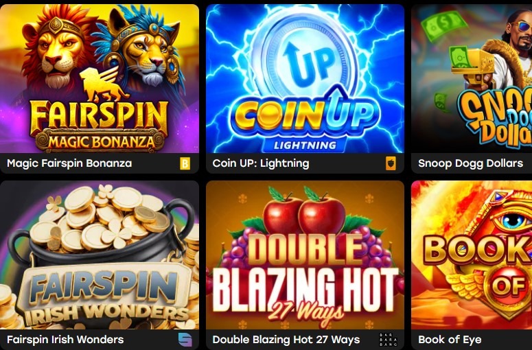 Fairspin Casino Games