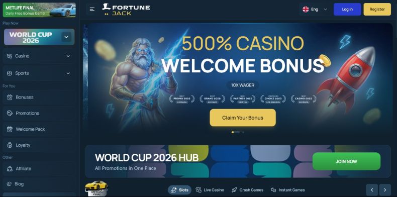 Fortunejack Main
