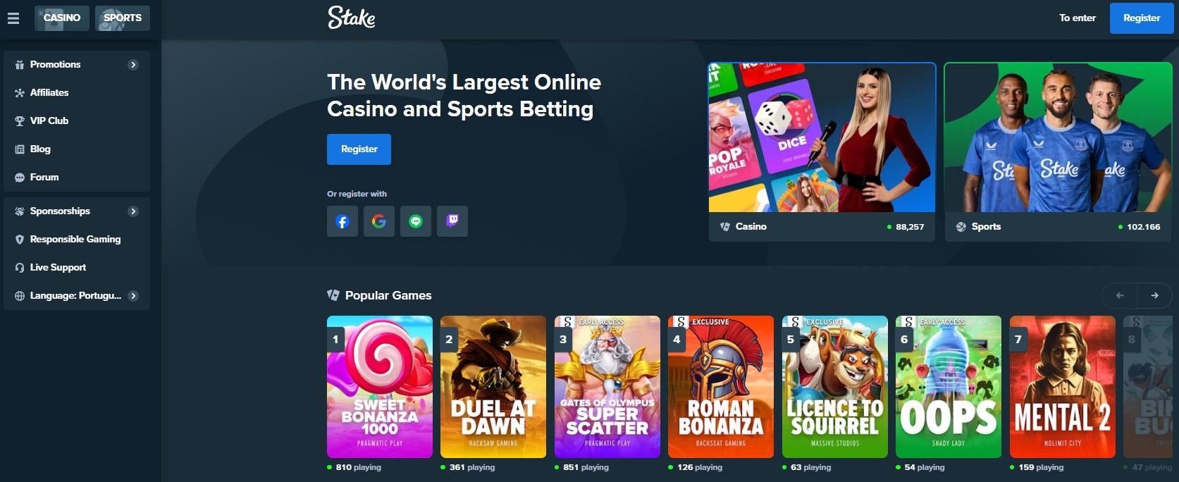 Stake Homepage Image