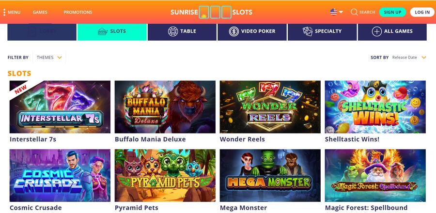 Sunriseslotscasino Slots