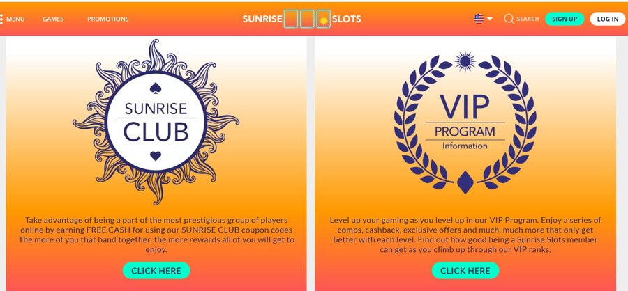 Sunriseslotscasino Vip
