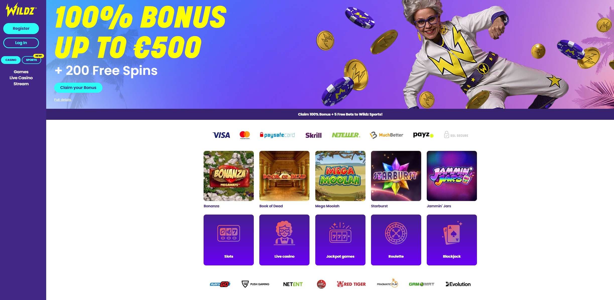 Wildz Casino Sc1