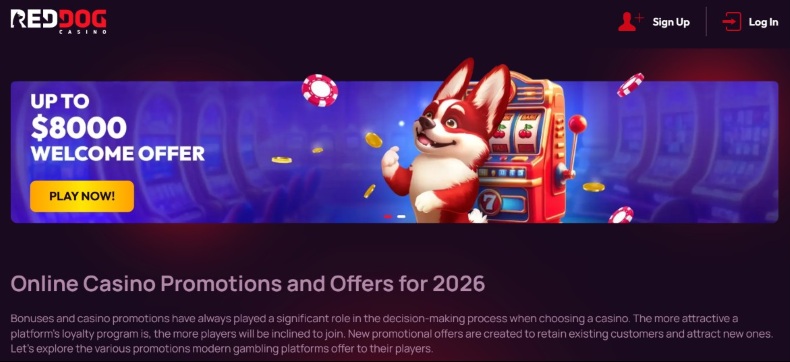 Red Dog Casino Promos