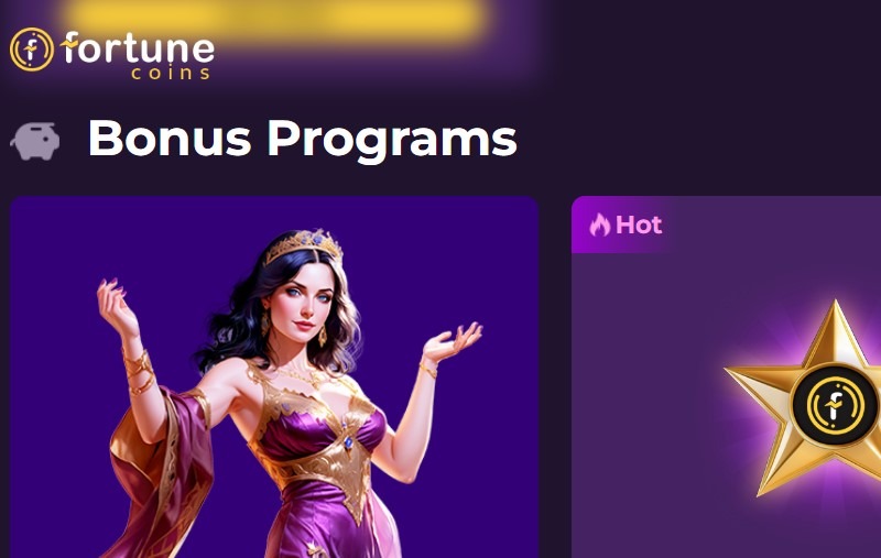 Fortune Coins Casino Promotions