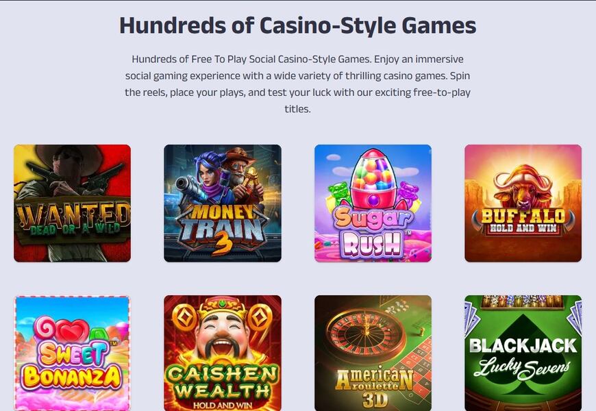 Modo Casino Game Page