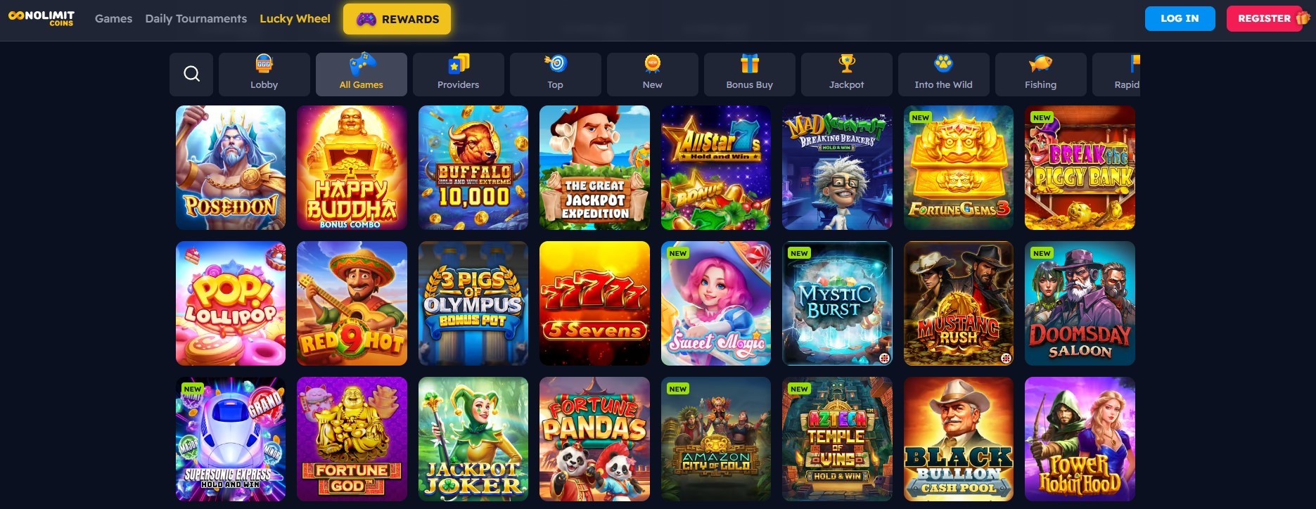 Nolimit Coins Games Image