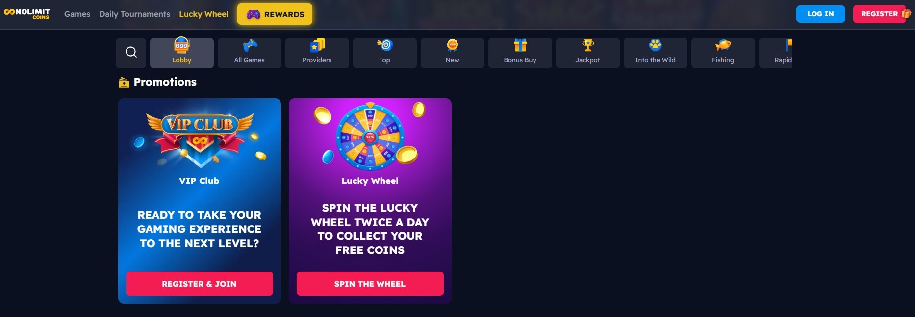 Nolimit Coins Promo Image