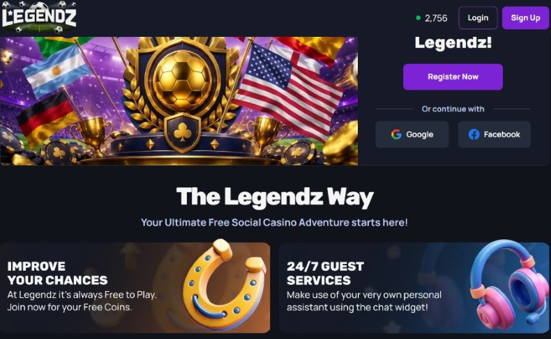 Legendz Main Page