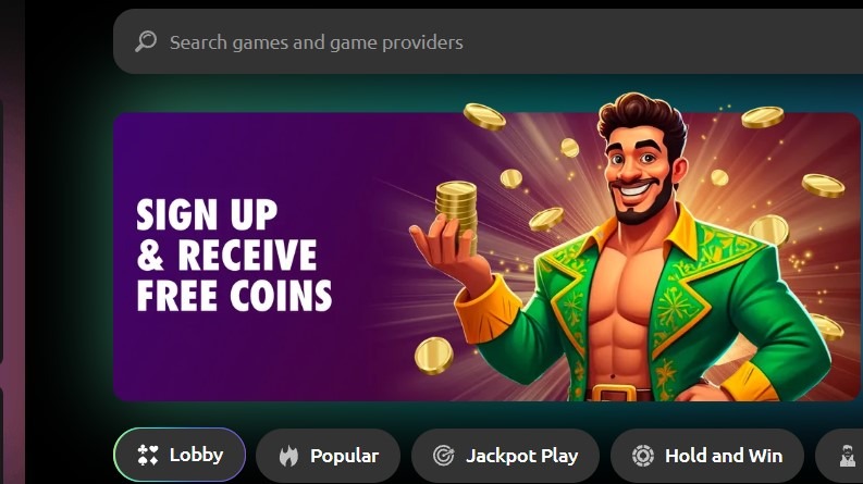 Mcluck Casino Homepage