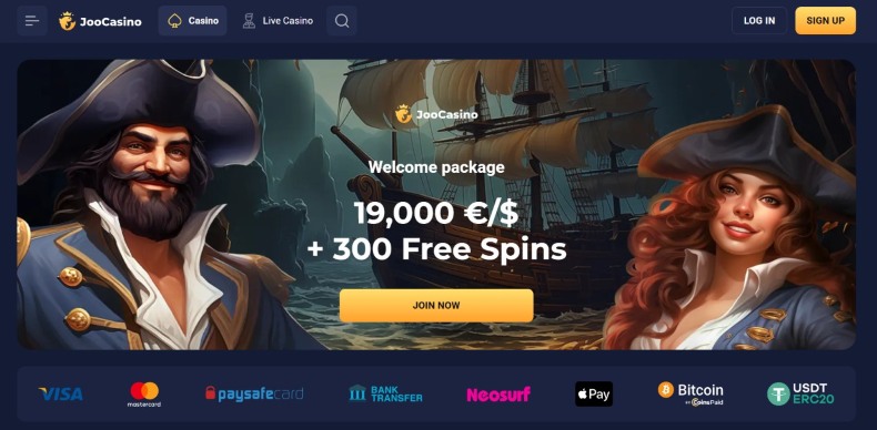 Joo Casino Main