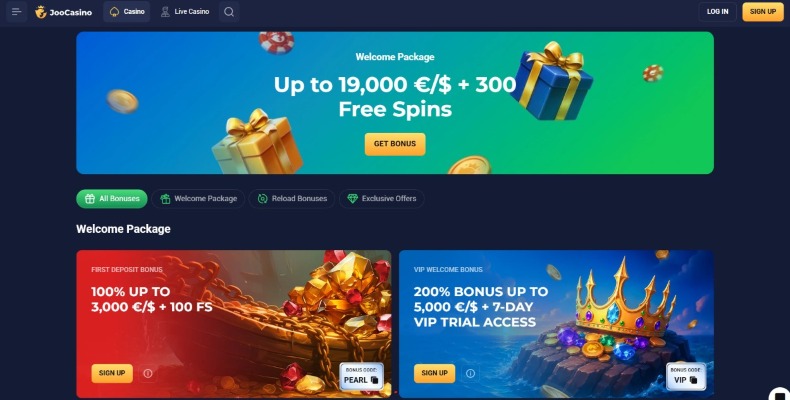 Joo Casino Promos