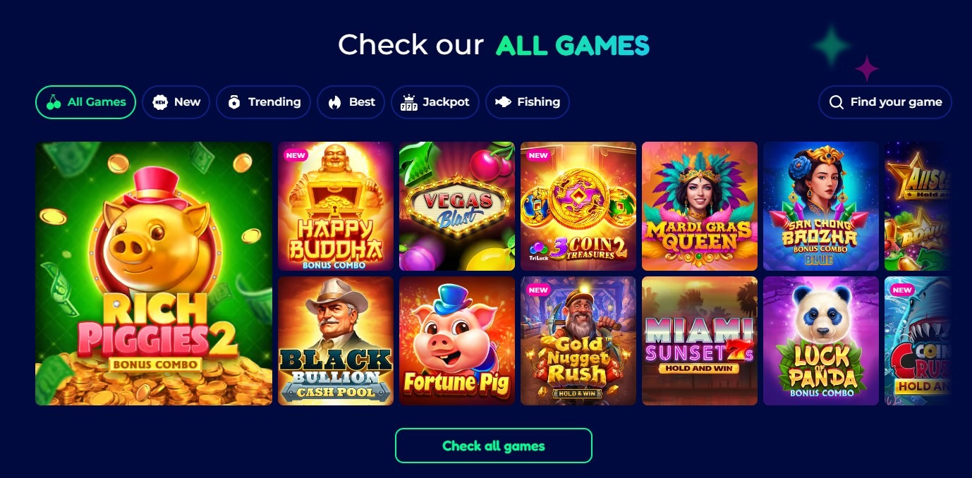 Funzcity Casino Games Image