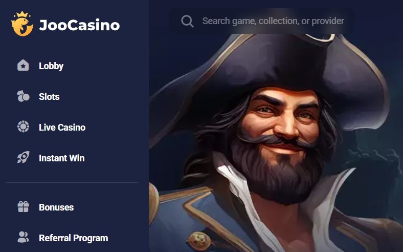 Joo Casino Homepage