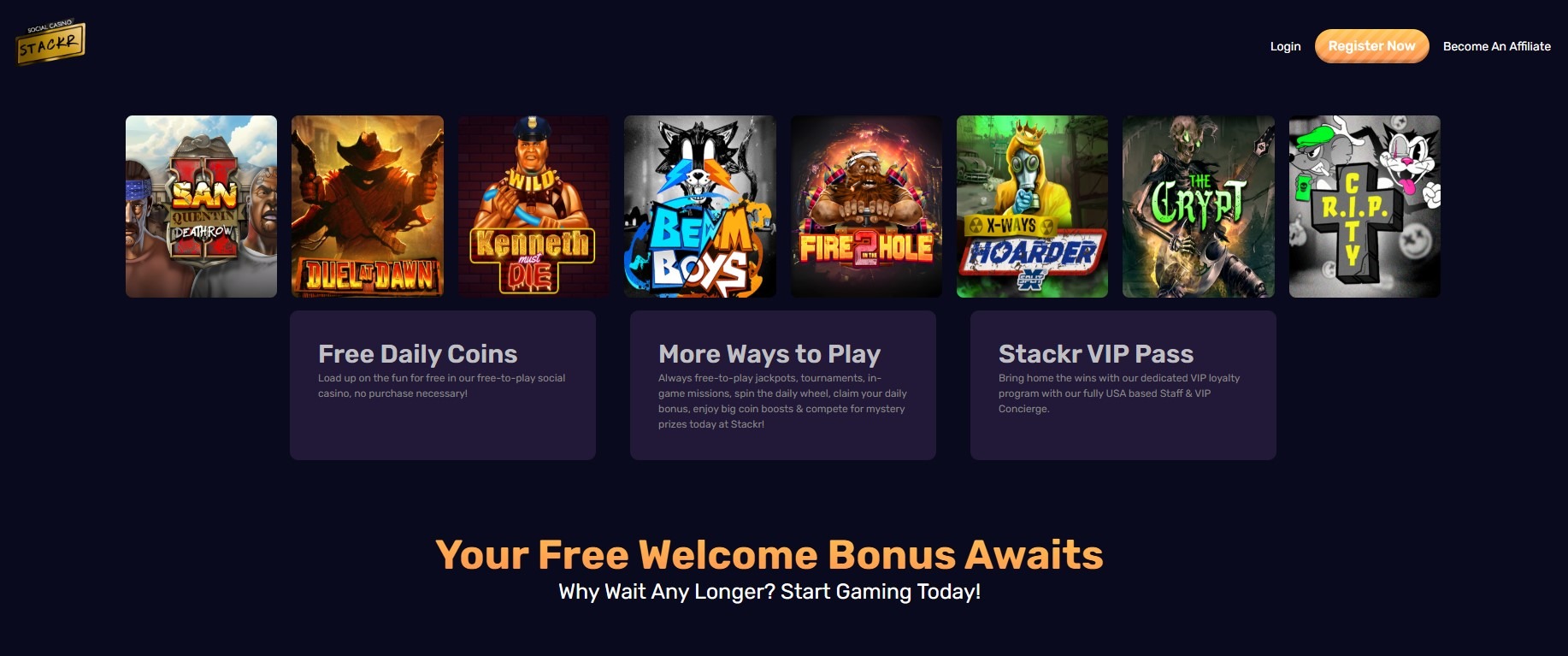 Stackr Casino Games Image